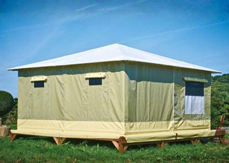 bungalow toilé auvergne