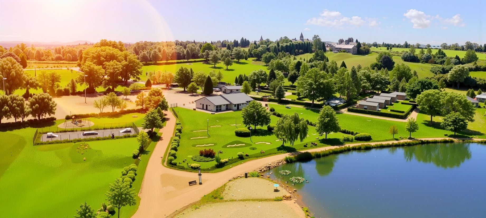 camping avec services en auvergne